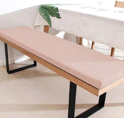 Bankkussen Buiten - Terraskussen Lounge - Comfortabel Zitten - Waterbestendig Materiaal - 100 x 42 cm - Beige