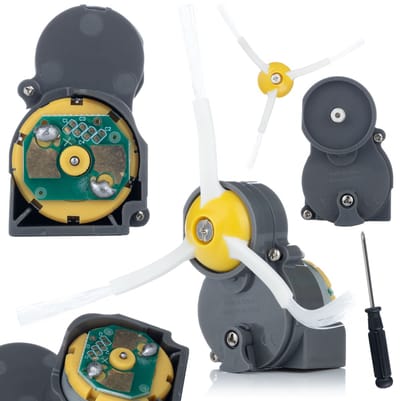 Rosfix Zijkantborstelmodule Vervanging - Precisie en Duurzaamheid - Geschikt voor iRobot Roomba