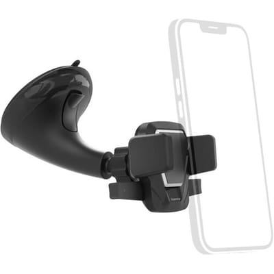 Hama Telefoonhouder voor in de auto 55 - 80 mm Bevestigingswijze (auto): Zuignap