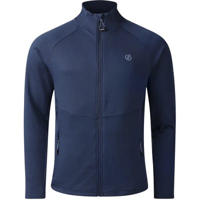 Dare2B Heren Apex Full Zip Stretch Midlayer