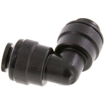 6mm 90 graden L-verbinding POM Insteekfitting NBR [2 Stuks]