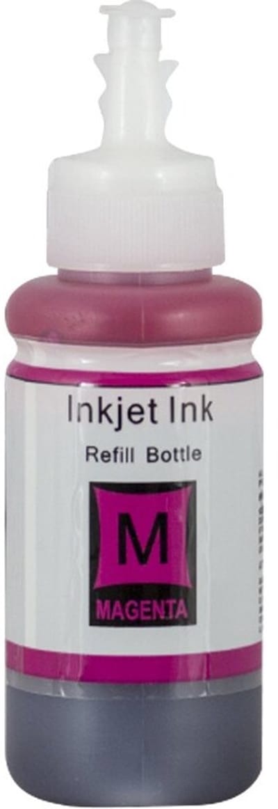 T6643/T6733 Magenta Huismerk Inktfles 100ml | C13T664340 | Geschikt voor Epson EcoTank ET-2500/ET-2550/ET-2600/ET-2610/ET-2650/ET-3600/ET-4500/ET-4550/ET-14000/ET-16500/ET-L300/ET-L355/ET-L555/ET-L810/ET-L850/Epson L800/L801/L805/L1800