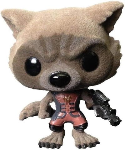 Vinyl Figuur - Gevlokte Raket - Verzamelaars item - Exclusieve editie - 3 3/4 inch - Meerkleurig