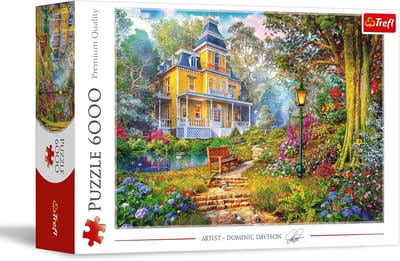 Grote Legpuzzel - Creatief Vermaak - Ontspannend Tijdverdrijf - Gedetailleerd Motief - 6000 Stukjes - Multicolor