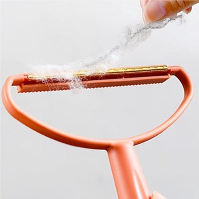 Narimano® Lints Remover Draagbare Vervanging Herbruikbare Wasbare Anti-roest Handmatige Slaapbank Pet Hair Roller Removal Tool, Oranje