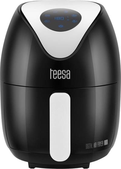 Teesa TSA8053 - Digitale airfryer, 1,8 liter, zwart