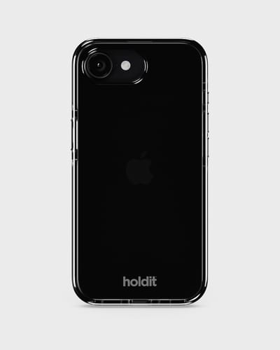 Holdit Seethru Case geschikt voor Apple iPhone 17e / 16e - Zwart