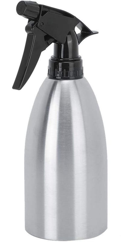 Dailygoods- Spuitfles 500 ml - Roestvrij Staal - Verstelbaar Mondstuk - Multifunctioneel - Ergonomische Handgreep - Voor Tuinirrigatie en Koken - Verstuiver