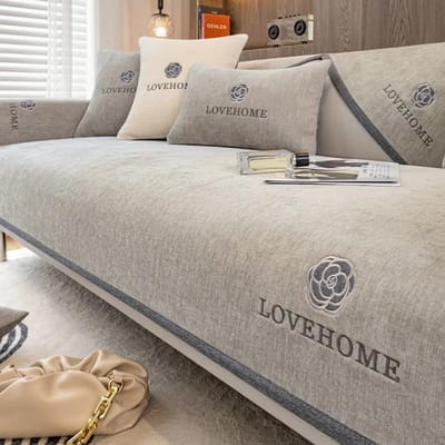 Luxe leren bankhoes zitkussen antislip brede rand hoes bankhoes bankhanddoek moderne eenvoudige universele bankbescherming 70x120cm 1pcs
