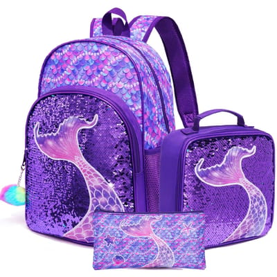 Schooltassen voor Meisjes Leuke Cartoon Zeemeermin Rugzakken Kinder Boekentassen Studenten Kinderen Schoudertassen Mochilas Escolares Infantil
