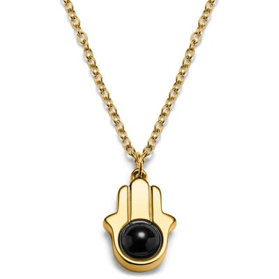 Unity | Goudkleurige Hamsa Hand Ketting