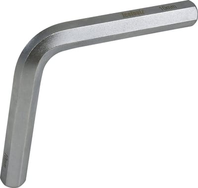 Icetoolz Inbussleutel 10/10 Mm Staal 75 Mm Zilver