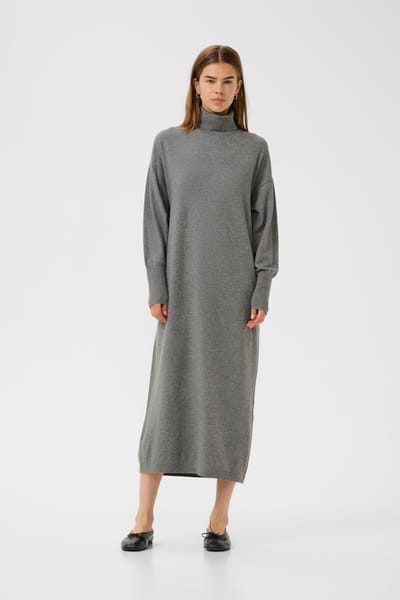 INWEAR Kellsieiw Dress Dames - Jurk - Grijs - Maat S