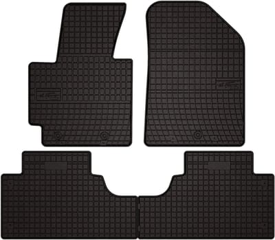 Wielganizator SolidPRO - Automatten voor Kia Soul II - Zwart - Perfecte Pasvorm