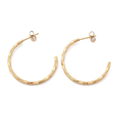 Oorbellen stainless steel statement piece, hoops, roestvrijstaal, 100% waterproof, basic oorringen