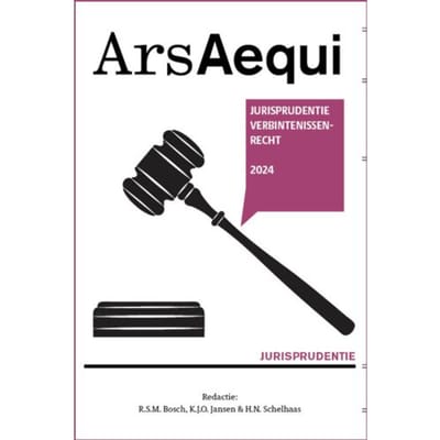 Jurisprudentie Verbintenissenrecht / 2024 - Ars Aequi Jurisprudentie