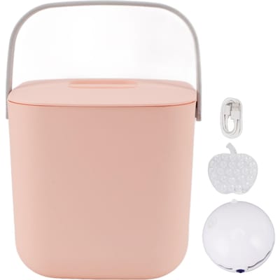 Spoelbak Vaatwasser 18W Mini Afwasmachine met Emmer USB Oplaadbaar IP67 Waterdicht Draagbaar L roze