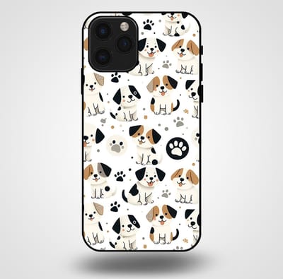 Smartphonica Telefoonhoesje voor iPhone 11 Pro met honden opdruk - TPU backcover case honden design geschikt voor iPhone 11 Pro