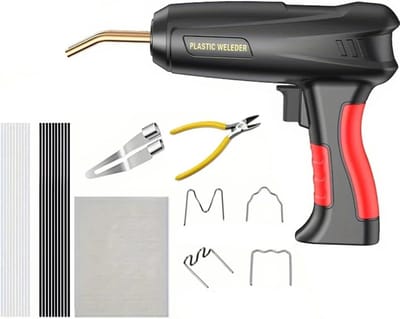 Kunststof Lasapparaat - Reparatiegereedschap - Autobumper Herstel - Ergonomische Handgreep - 355 cm Lengte - Zwart