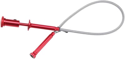 Afvoer Ontstopper - Pijp Bagger Gereedschap - Verstopping Verwijderen - Flexibel Veerontwerp - 60 cm - Rood