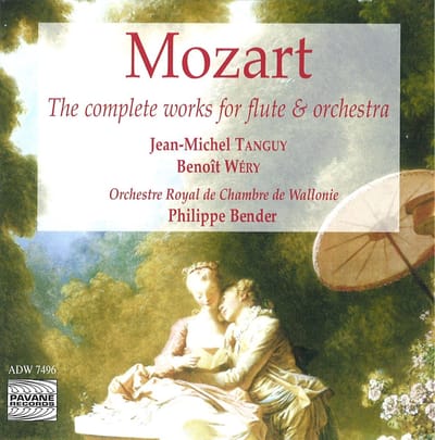 Jean-Michel Tanguy, Benoît Wéry, Orchestre Royal De Chambre De Wallonie, Philippe Bender - Mozart: The Complete Works For Flute & Orchestra (CD)