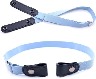 Verstelbare Riem voor Dames - Buckle Free, Onzichtbare Tailleband voor Jeans en Jurken, Stretchy en Comfortabel