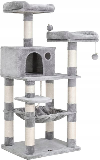 Feandrea Krabpaal met Ligplekken en Hangmat - 101-160 cm Hoog