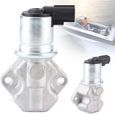 Luchtregelventiel Stationair Luchtregelventiel - Aluminiumlegering - Eenvoudige Installatie - Mercruiser V6/V8 - Originele Fabrieksnorm - Stationairregelklep