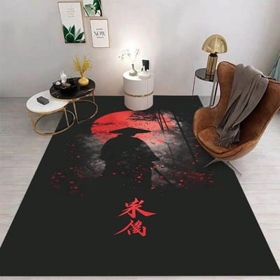 Anime Tapijt Cartoon Woonkamer Slaapkamer Keuken Banktafel Balkon Kleed Antislip Wasbare Mat Exquise Huis Ornamenten 50X80CM