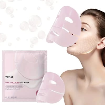 2 x K-beauty Bio Collageen Masker's nachts-Gezichtsverzorging Collageen Masker Hydraterende Anti-Verouderingsmasker- Beauty Korea