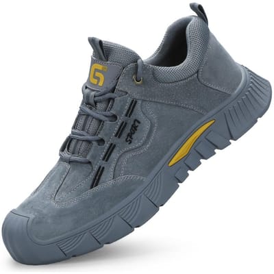 Veiligheidsschoenen voor heren Onverwoestbare schoenen met stalen neus Veiligheidsschoenen voor heren Lekvrije veiligheidsschoenen voor heren Werkschoenen voor heren Sneakers Antislip veiligheidsschoenen 38