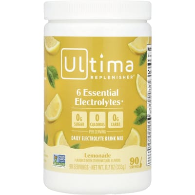 Ultima Replenisher, Dagelijkse Elektrolytendrank Mix, Citroen Smaak, 11,7 oz (333 g)