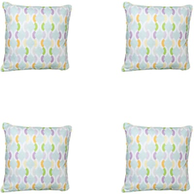 Madison - Sierkussen Trivia mint - Ca. 50x50 cm - Set van 4