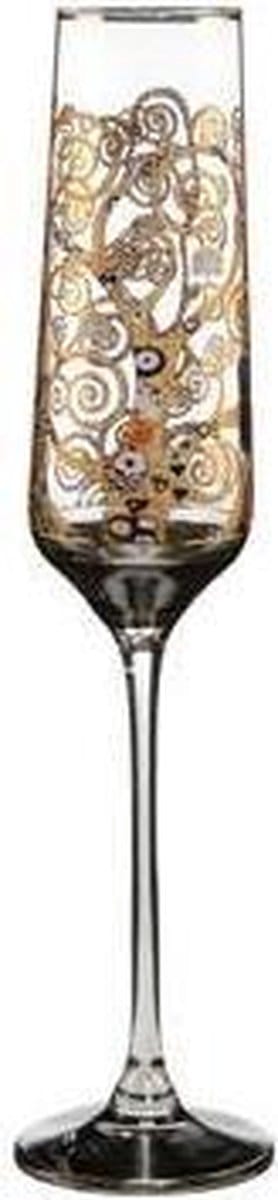 Tree of Life - Champagne Glass