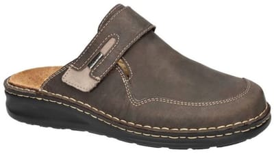 Fidelio Hallux -Heren - bruin donker - pantoffels & slippers - maat 39