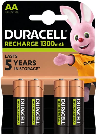 Duracell Oplaadbare Batterijen Plus AA - 10 x 4 stuks - Voordeelverpakking