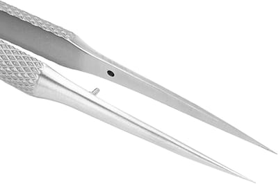 Metalen Pincet - Reparatiepincet Antislip - Elektronisch Onderhoud - Roestvrij Corrosiebestendig - 20 cm - Zilver