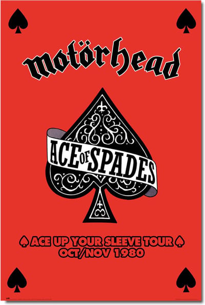 Motörhead Ace up your Sleeve Tour - Maxi Poster - 61 x 96.5 cm
