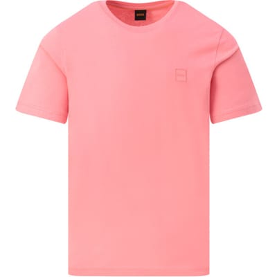 BOSS T-shirt Tales Roze - Maat XXL - Heren - Casual T-shirts