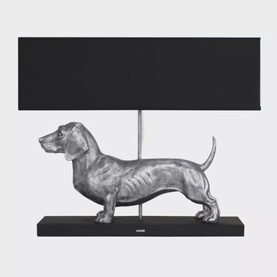 Happy-house Lamp Teckel Zilver