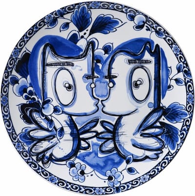 Wandbord Loes van Delft - Formidable - 31 cm