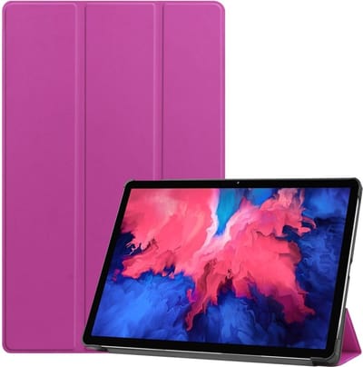 3-Vouw sleepcover hoes - Geschikt voor Lenovo Tab P11 Pro - Paars
