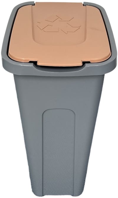 Pastel Mini Afvalscheidingsbak 30L Klein Bruin BIO Keuken