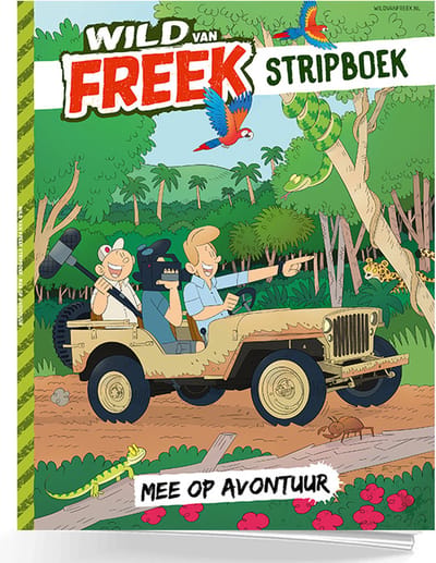 Freek Vonk - Wild van Freek - Stripboek Nederlands voor Kinderen - special