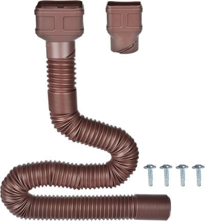Regengoot Verlenger 2,1 m voor Flexibele Afvoer - Geschikt voor 2" x 3" en 3" x 4" Downspouts