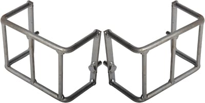 Set van 2 beschermrekken voor achterlicht - staal - 140x110x70 mm