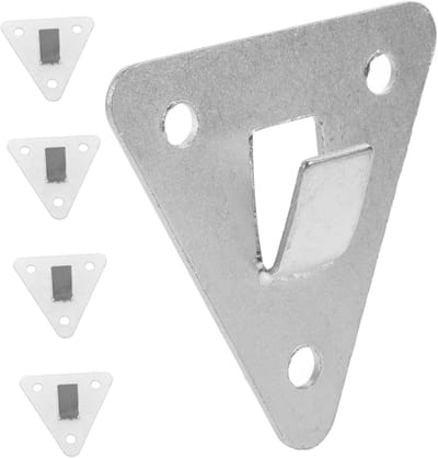 Brandblusser Hanger - Montagebeugel Blusser - Veilige Opslag - Stevig Metaal - 5 Stuks - Zilver