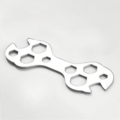 1 pièce Clé Polyvalente pour VTT Multi-Trous Outil de Réparation, Clé à Vélo en Forme de Prune, Convient pour Outils à Main et Outil de Réparation de Vélo