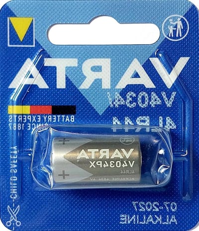 Batterij - Knoopcel Batterij - Apparaten Voeden - 6 Volt - 1 Stuk - Zilverkleurig