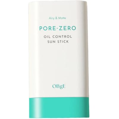 OBGE Poriën Nul Olie Controle Zon Stick SPF50+ PA++++ 18g